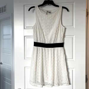 White lace dress size Medium